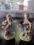 Para figurek Potschappel Drezno 