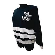*DAMSKA BLUZA OBSZERNA SZEROKA LUŹNA ADIDAS CZARNA ROZMIAR M BAWEŁNA