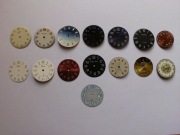 Tarcze do męskich naręcznych zegarków