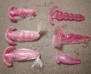 Silikonowe korki analne 6szt 