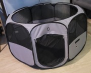 TIAKI Składany Kojec dla psa  101 x 101 x 53cm