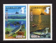 Azerbejdżan 2001 - EUROPA CEPT, życiodajna woda, Mi 494D-495D**