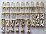 G5 oprawka gniazdo do świetlówek T5 nasadzana Zestaw 42 sztuki 3 typy