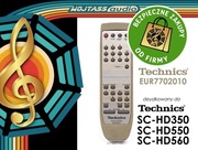 Oryginalny pilot TECHNICS EUR7702010 do wieży TECHNICS SC-HD550 HD560 HD350