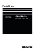 Katalog części komatsu PC 138 US - 11