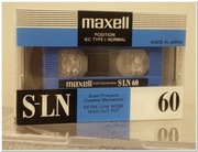 KASETA NOWA MAXELL SLN 60 NOS