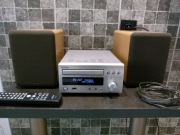 Wieża Denon RCD-M37 CD MP3 USB radio oryginalne kolumny pilot SPRAWNA