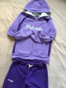 Bergans 122, 7 lat, bluza i spodnie polarowe