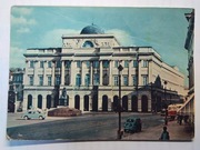 WARSZAWA Pałac Staszica samochody 1967 r.