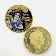 Złota moneta kolekcjonerska – Snow White The Walt Disney 2020, Elizabeth II