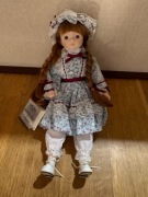 Lalka porcelanowa Heritage Mint Collection 40 cm vintage