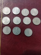 NRD 10 pfening 1972,64,68,75,77,78,81,82,83,84,88