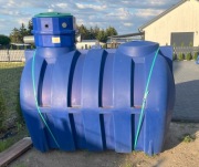 Zbiornik na wodę deszczową Delfin 3000l z pompą zatapialną typu LIFT AUTO
