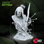 Green Arrow DC Popiersie Figurka 1/4 Ręcznie Malowana