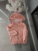 Kurtka wiosenna dla dziewczynki w serduszka r.98