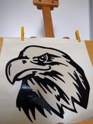 Naklejka Orła ok. 35x35 