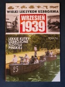 Borowiak Lekkie kutry uzbrojone Flotylli Pińskiej WLU Wrzesień 1939 tom 76