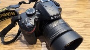 Nikon d3200 + dwa obiektywy 35mm 1.8g oraz 18-105 3.5-5.6 + filtr ND K&F
