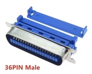 Wtyk męski Centronics 36 pinów, system IDC