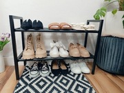 Nowa Szafka na buty metalowa czarna 