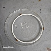 Uniwersalny talerz do mikrofali 25,5cm 255mm mikrofalówki koniczyna podstaw