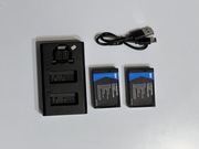 2 x akumulator LP-E17 Canon + Ładowarka Newell USB-C