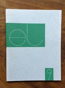 Rzadkie czasopismo ekslibrisowe „El” nr 9. Oryginalne ekslibrisy