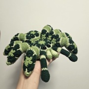 Maskotka pająk ptasznik handmade