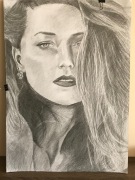 rysunek odręczny, Amber Heard