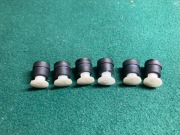 Saba 9240 9241 Push Button Large. Black.