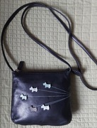 Radley London czarna mała torebka listonoszka skórzana skóra naturalna