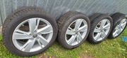 koła astra j,astra k,chevrolet 5x105 215/50/17.bdb stan.opony 22r,7mm