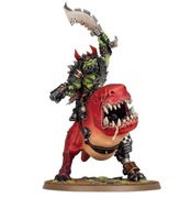 Warhammer 40K Ork Mozrog Skragbad / Beastboss on Squigosaur
