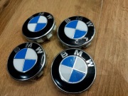 Oryginalne dekielki BMW do alufelg – komplet 4 szt. – logo BMW – OEM