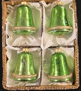 Bombki choinkowe PRL szklane dzwonki retro bańki vintage prl bańki