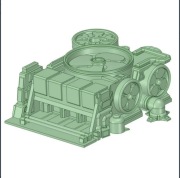 StarCraft Gra Planszowa Bitewna Tabletop Terran Supply Depot Teren 2