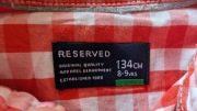 Koszula chłopięca r. 134  Reserved