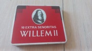 Stara holenderska puszka po papierosach willem II