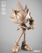 Sonic Hedgehog Figurka 27cm Ręcznie Malowana 1/6 Żywica