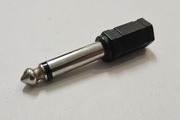 Przejściówka adapter audio Jack 6.3 mm (1/4 cala) - Jack 3.5 mm żeński