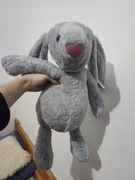 Maskotka szary krolik dla dzieci 50 cm