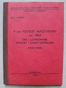 1480 Instrukcja 9 mm pistolet wz 1963 opis użytkowanie i zasady strzelania