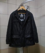 męska kurtka XL Pierre Cardin kolor czarny fason klasyczny lekko przed