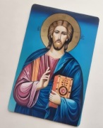 Magnes na lodówkę Klasztor Św.Mikołaja Meteory Pantokrator Grecja IKONA(30)