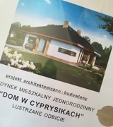 Projekt domu Dom w cyprysikach 