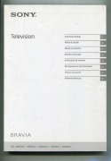 Instrukcja Sony Bravia do telewizorów oryginał