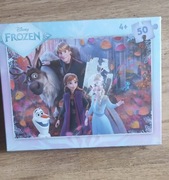 Puzzle Disney Frozen 50 elementów – NOWE – od 4 lat