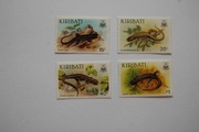 Kiribati Sw 172-75** jaszczurki