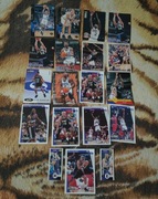 Sacramento Kings karty NBA Upperdeck Fleer 