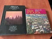 2 Czechosłowackie Albumy o Pradze